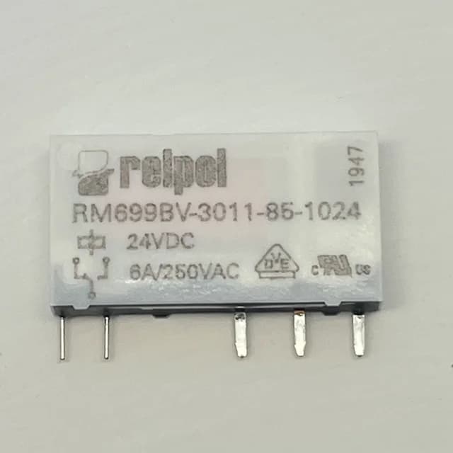 رله پی ال سی رلپول 24 ولت 6 آمپر 5 پایه | Relpol RM699BV_3011_85_1024