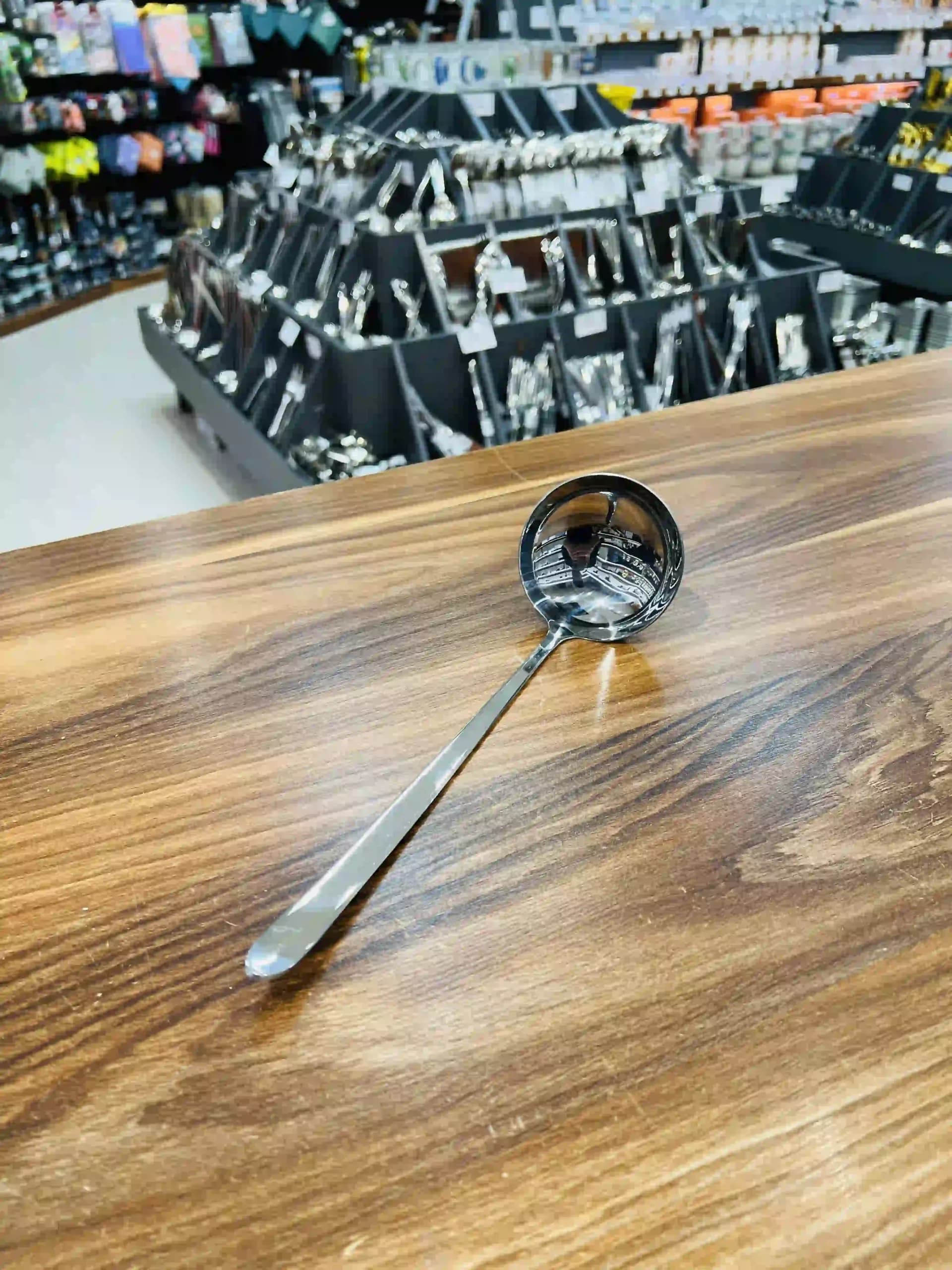 ملاقه بزرگ یونیک 2401 silver — تصویر ۴