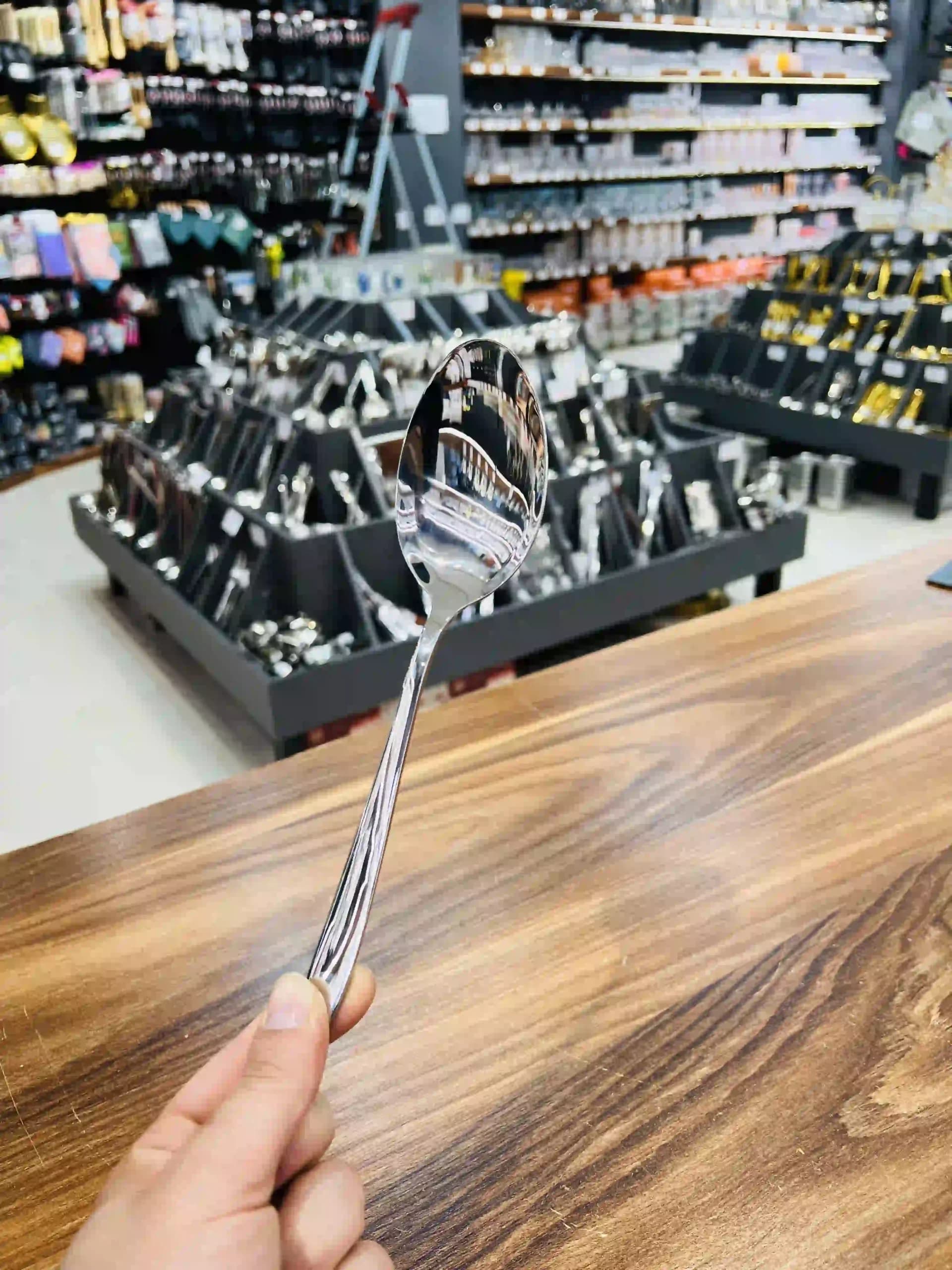 قاشق بزرگ یونیک 2401 silver — تصویر ۷