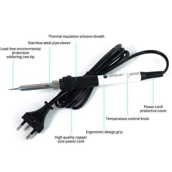 هویه سرامیکی ۶۰ وات دیمردار SOLDERING IRON مدل 060W