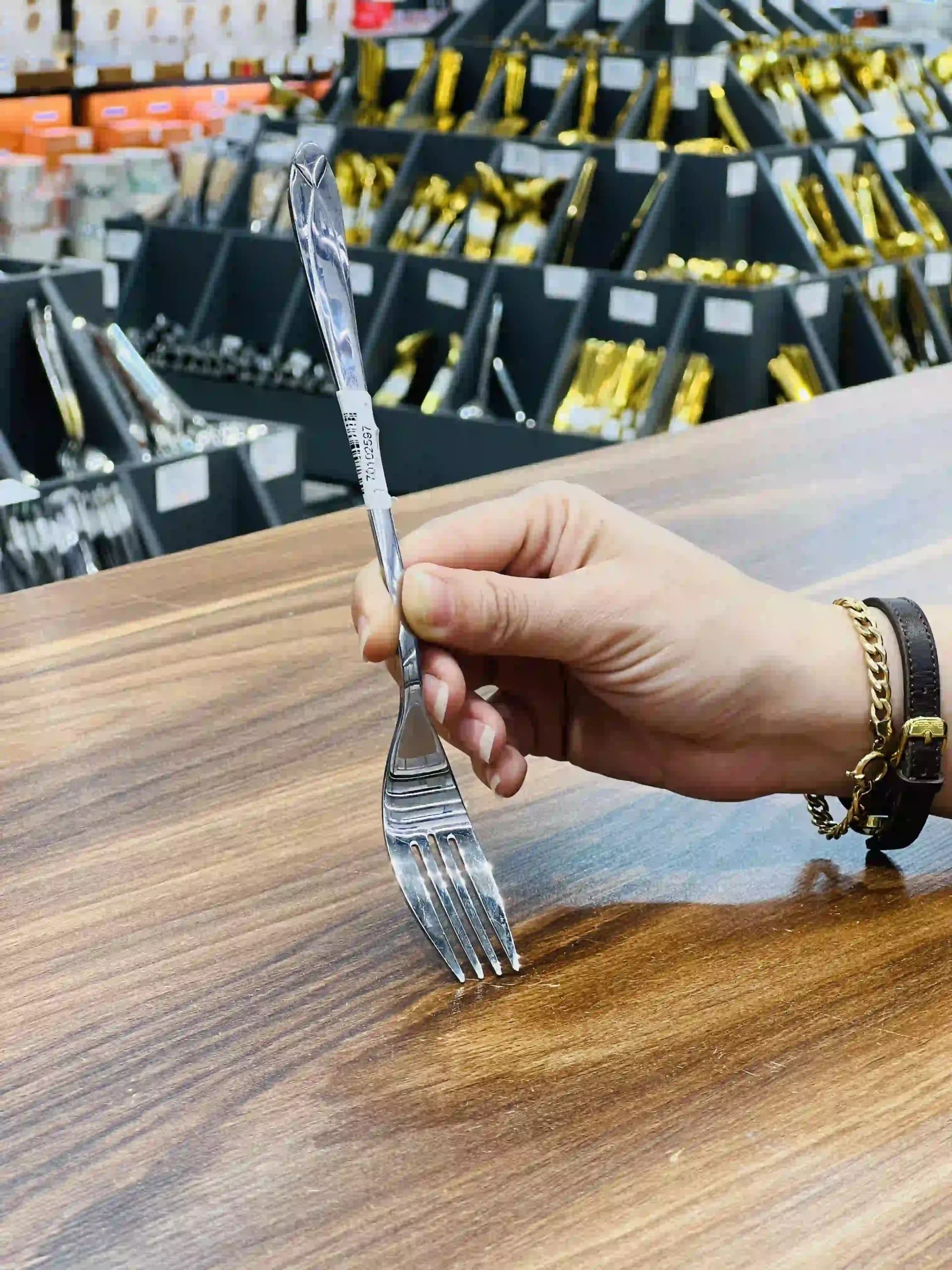 چنگال تک یونیک SILVER(فله) دانه ای — تصویر ۶