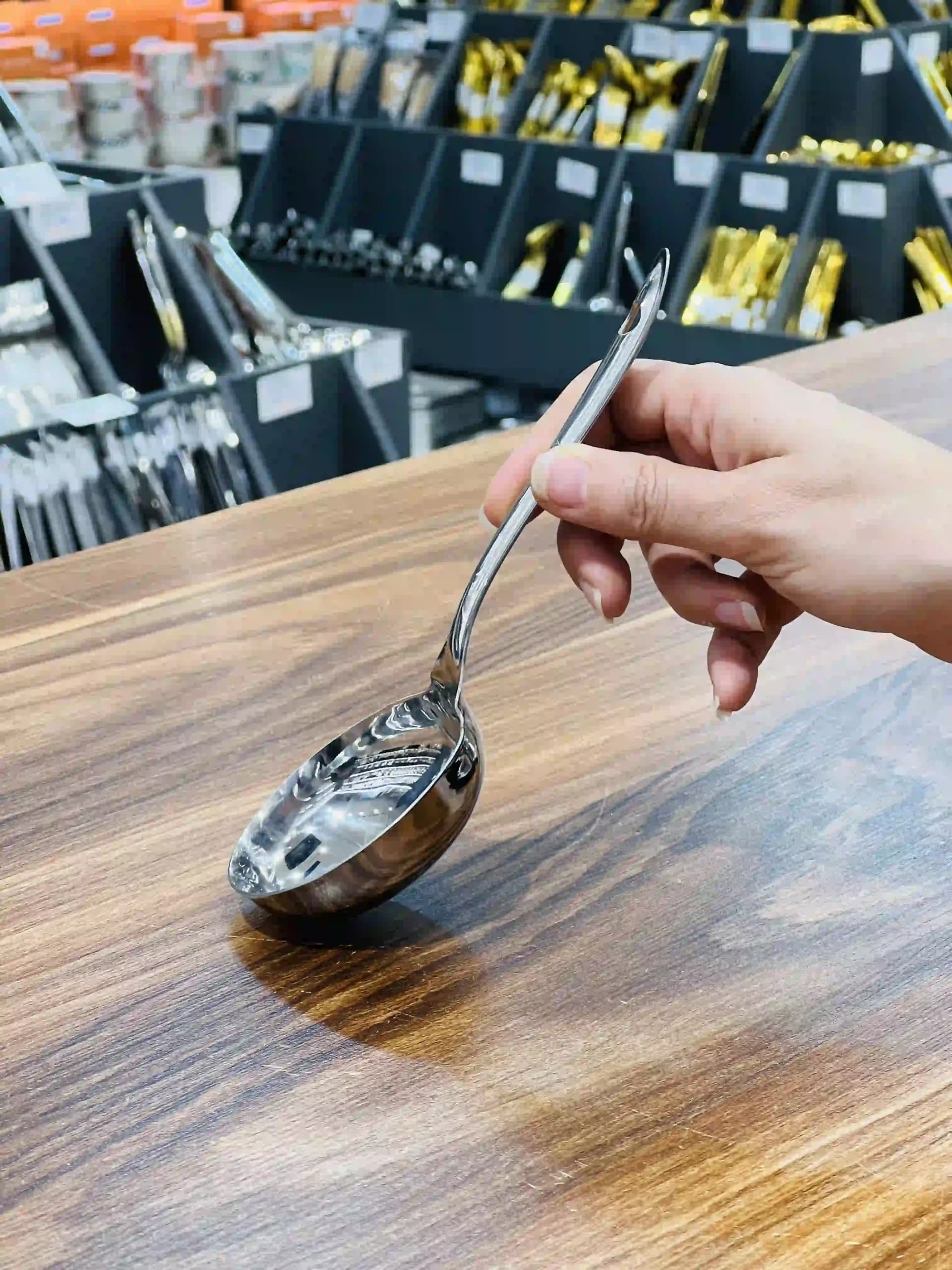 ملاقه کوچک هندی یونیک SILVER — تصویر ۸
