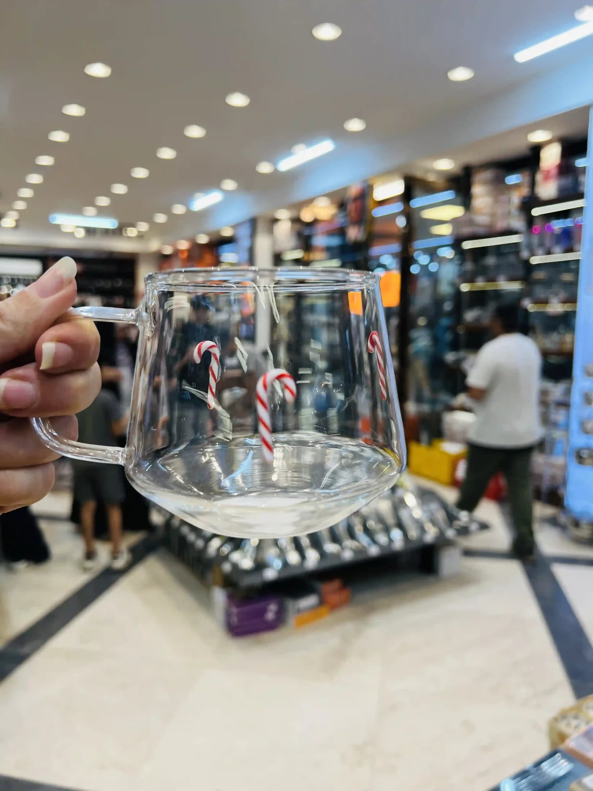 لیوان پیرکس طرح دار طرح برجسته یک عددی R-77 — تصویر ۵
