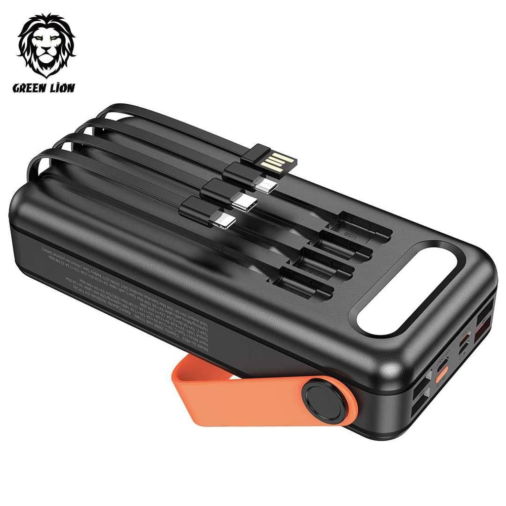 پاوربانک خورشیدی 30000 گرین لاین Green Lion Solar Portable Power Bank GNSOLAR30PBBK — تصویر ۶