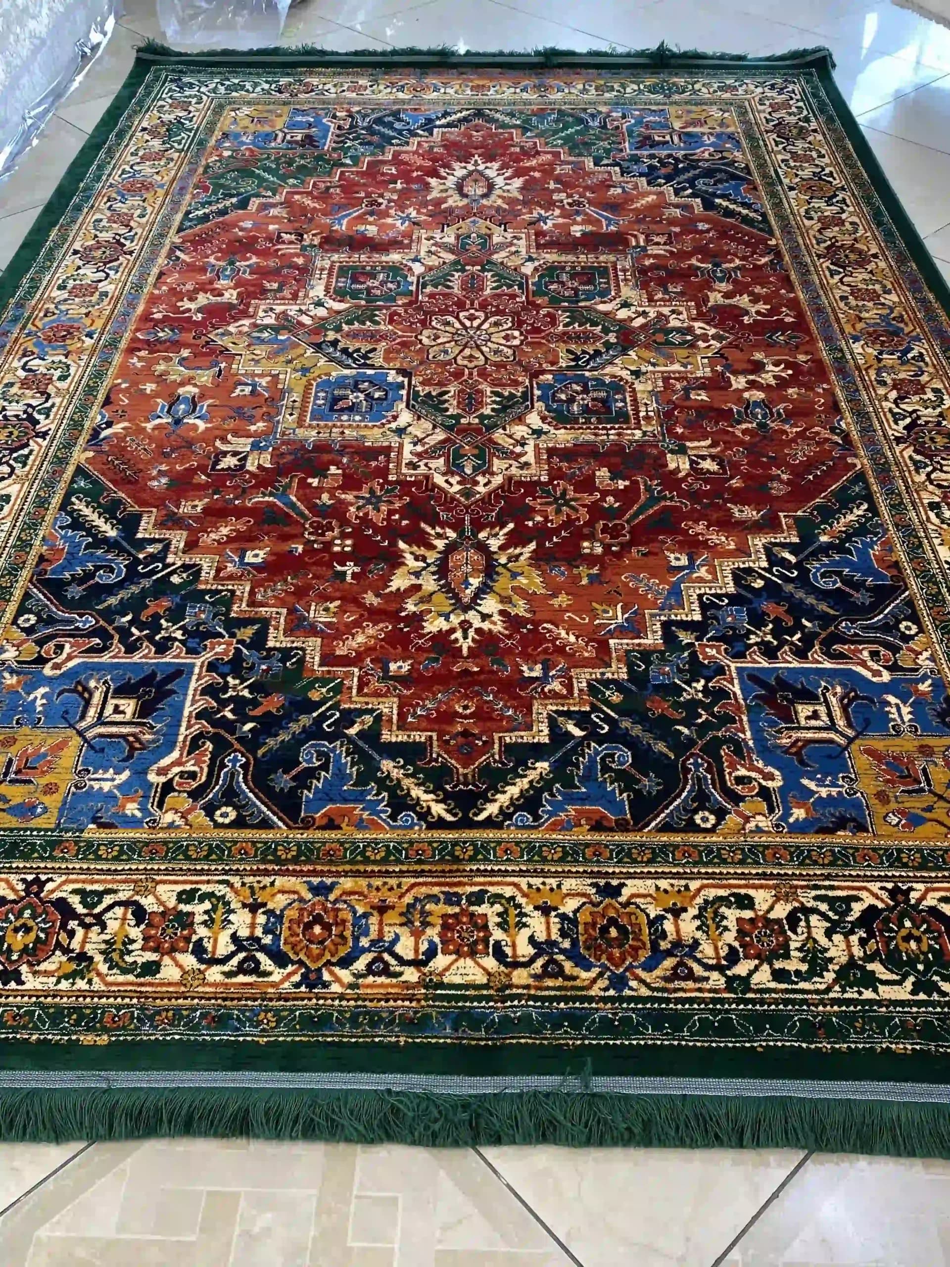 فرش سین راد هریس سبزلاکی7040 — تصویر ۱۰
