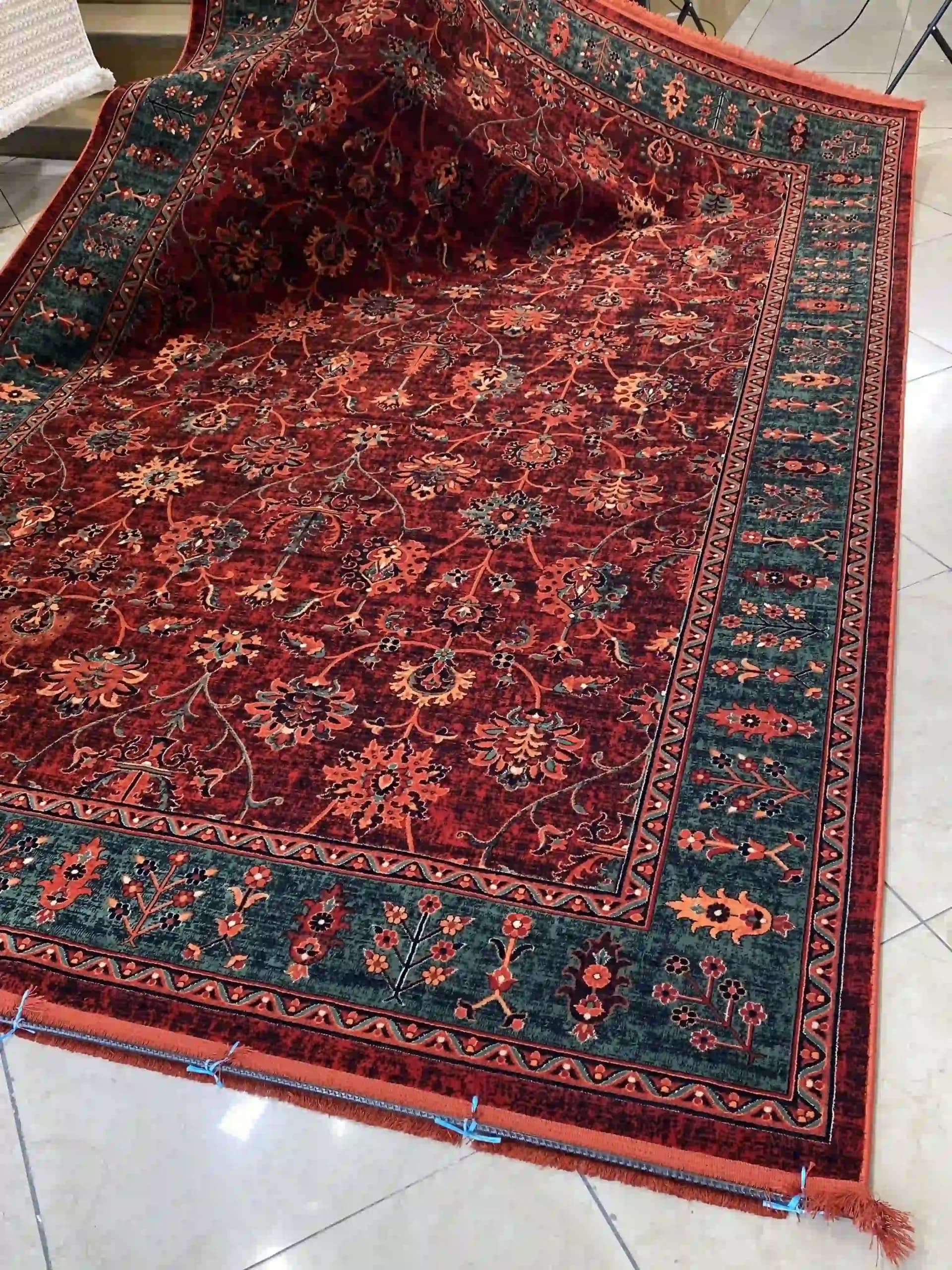 فرش افشان لاکی سبز HM5108A — تصویر ۲