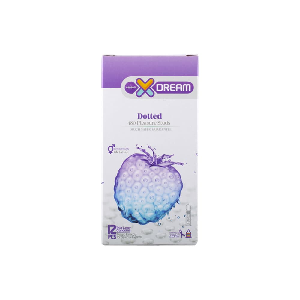 کاندوم ایکس دریم تنگ کننده 12تایی DOTTED — تصویر ۳