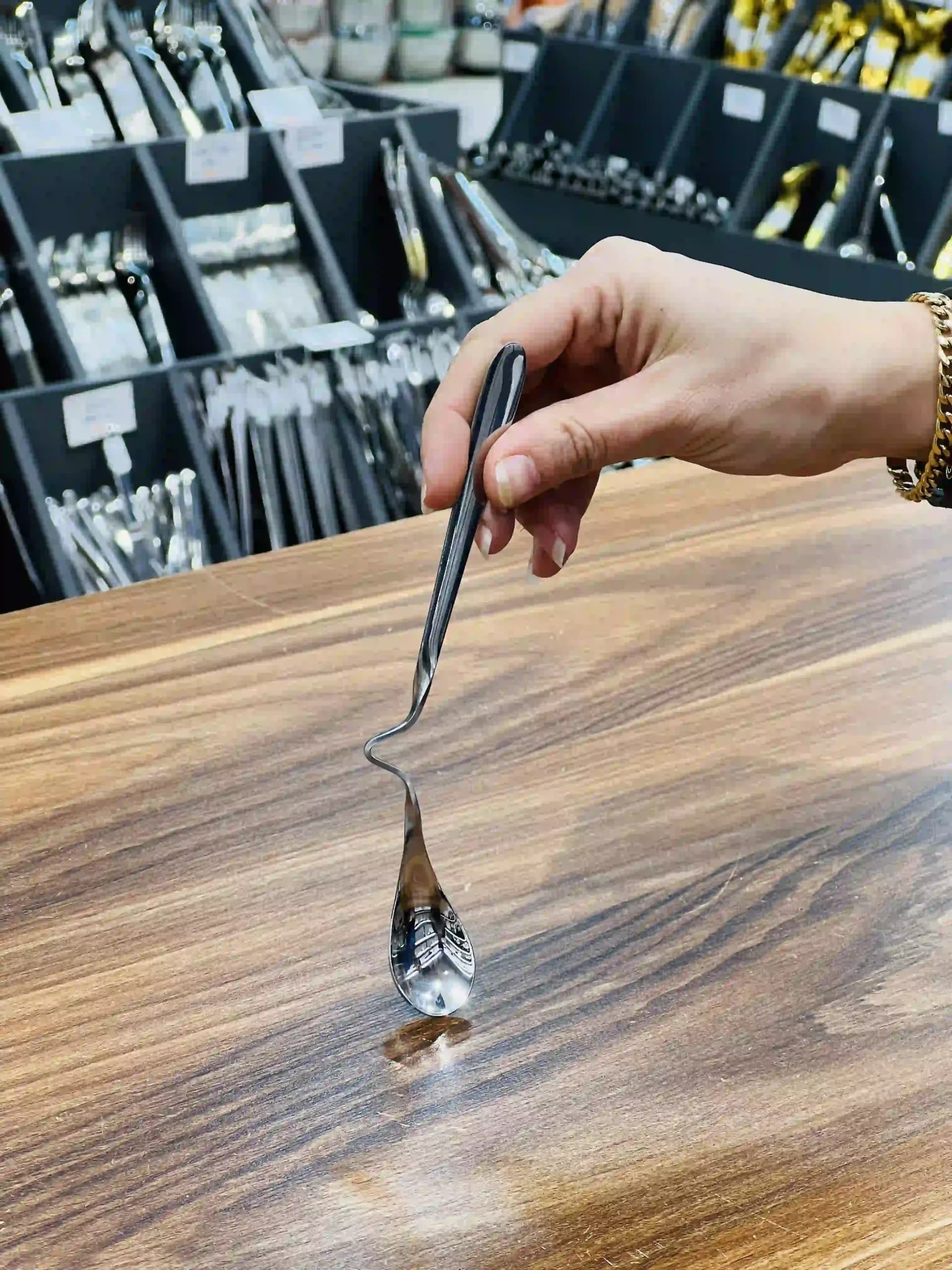 قاشق عسل یونیک 2401 silver — تصویر ۴