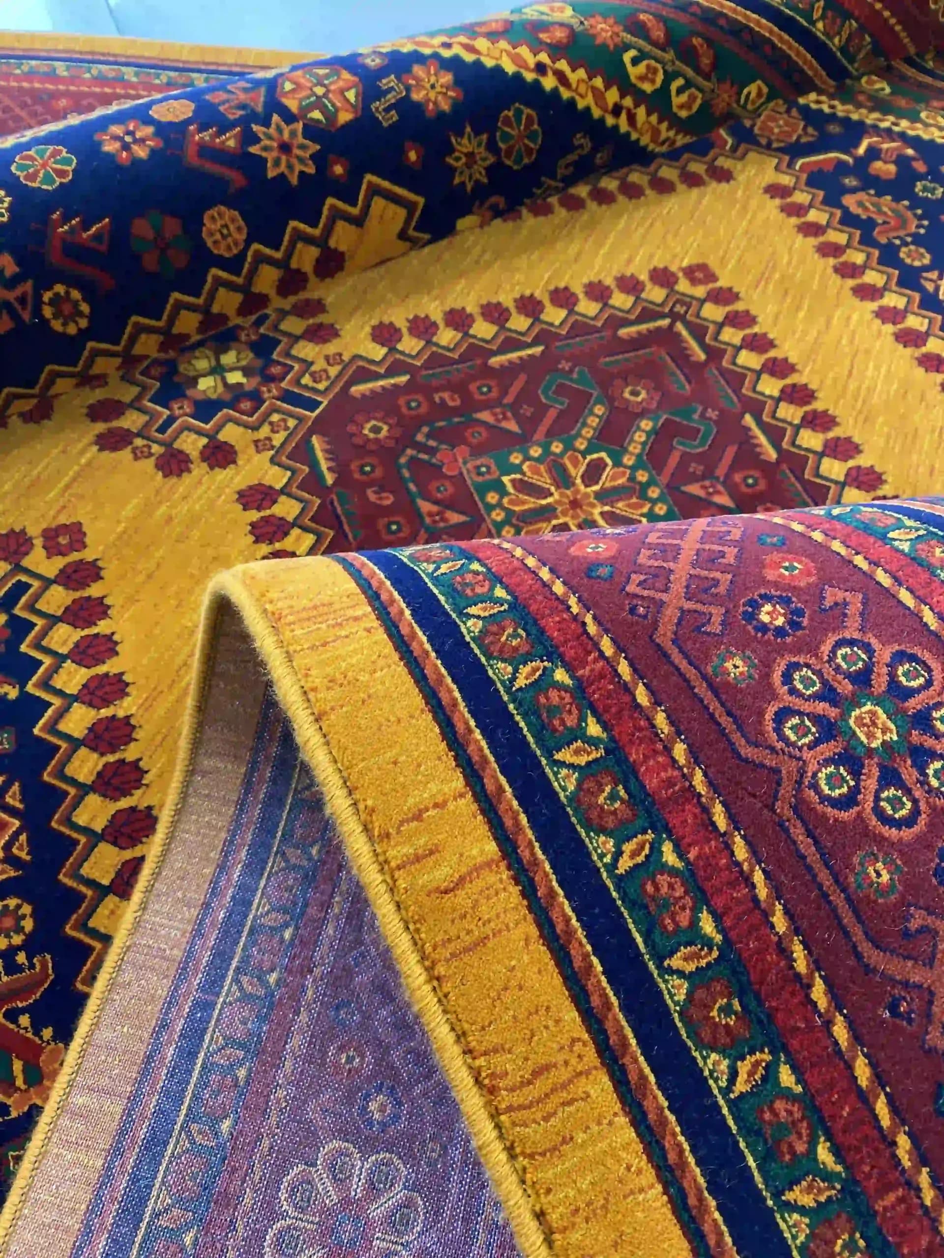 فرش یادگار زعفرانیه کد719d — تصویر ۳