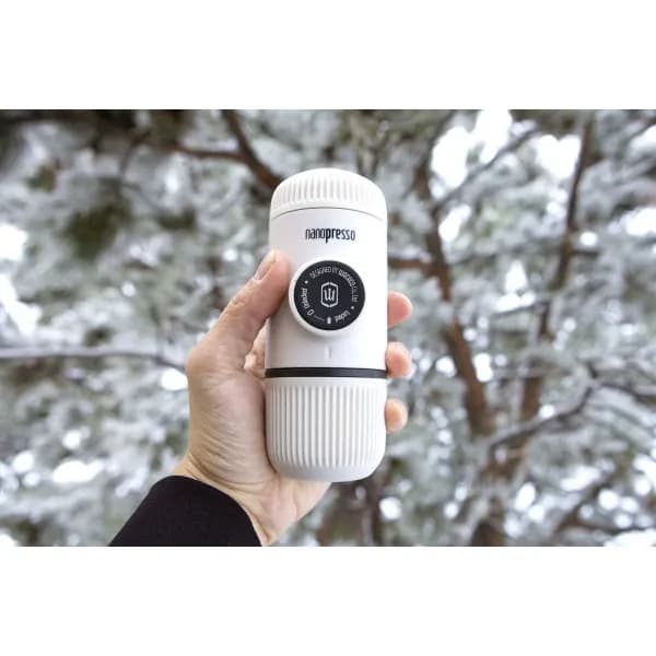 اسپرسو ساز دستی نانوپرسو واکاکو مدل Nanopresso Elements Chill White — تصویر ۳