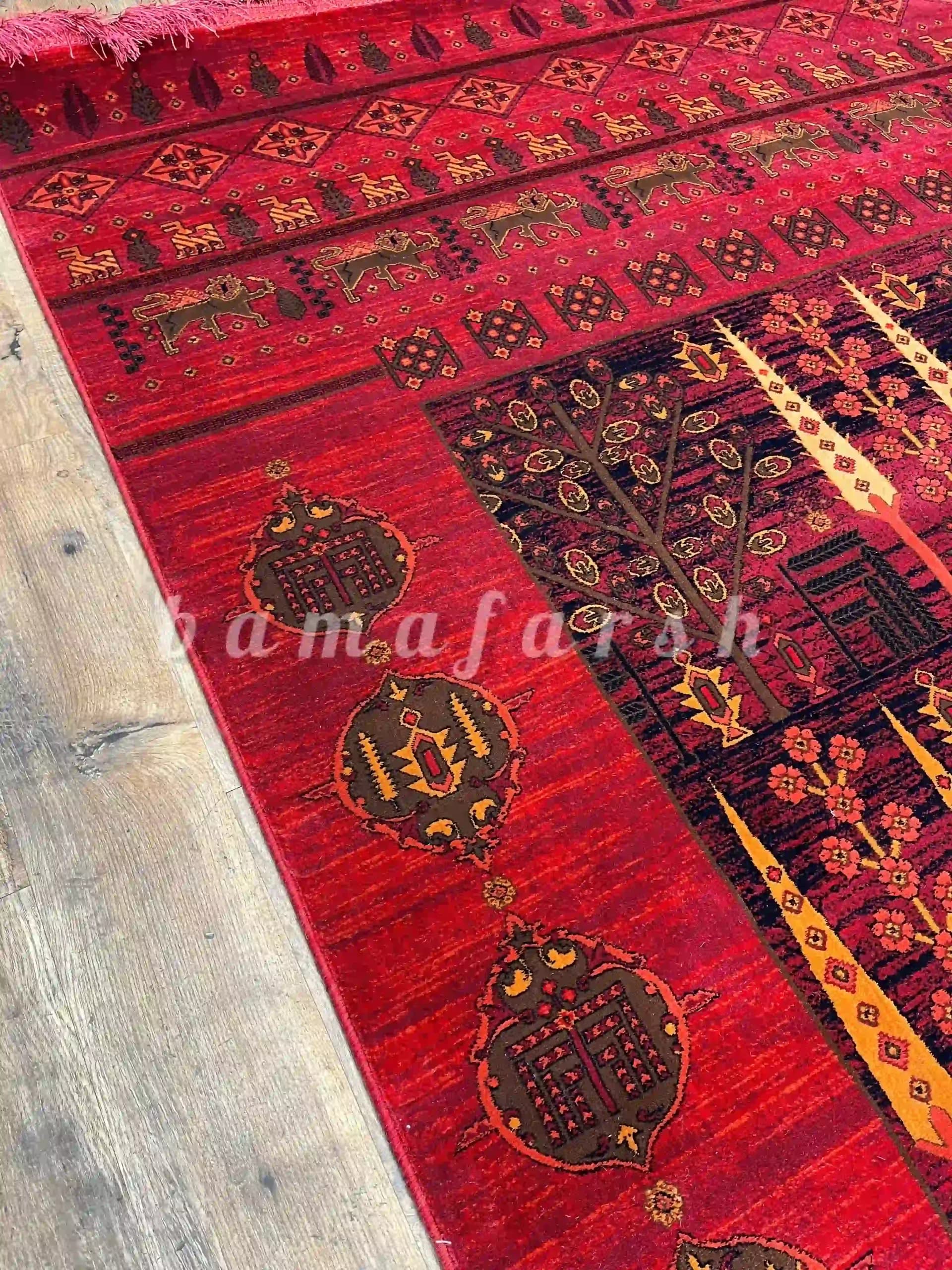 فرش طرح نقشه زرین14219 — تصویر ۲