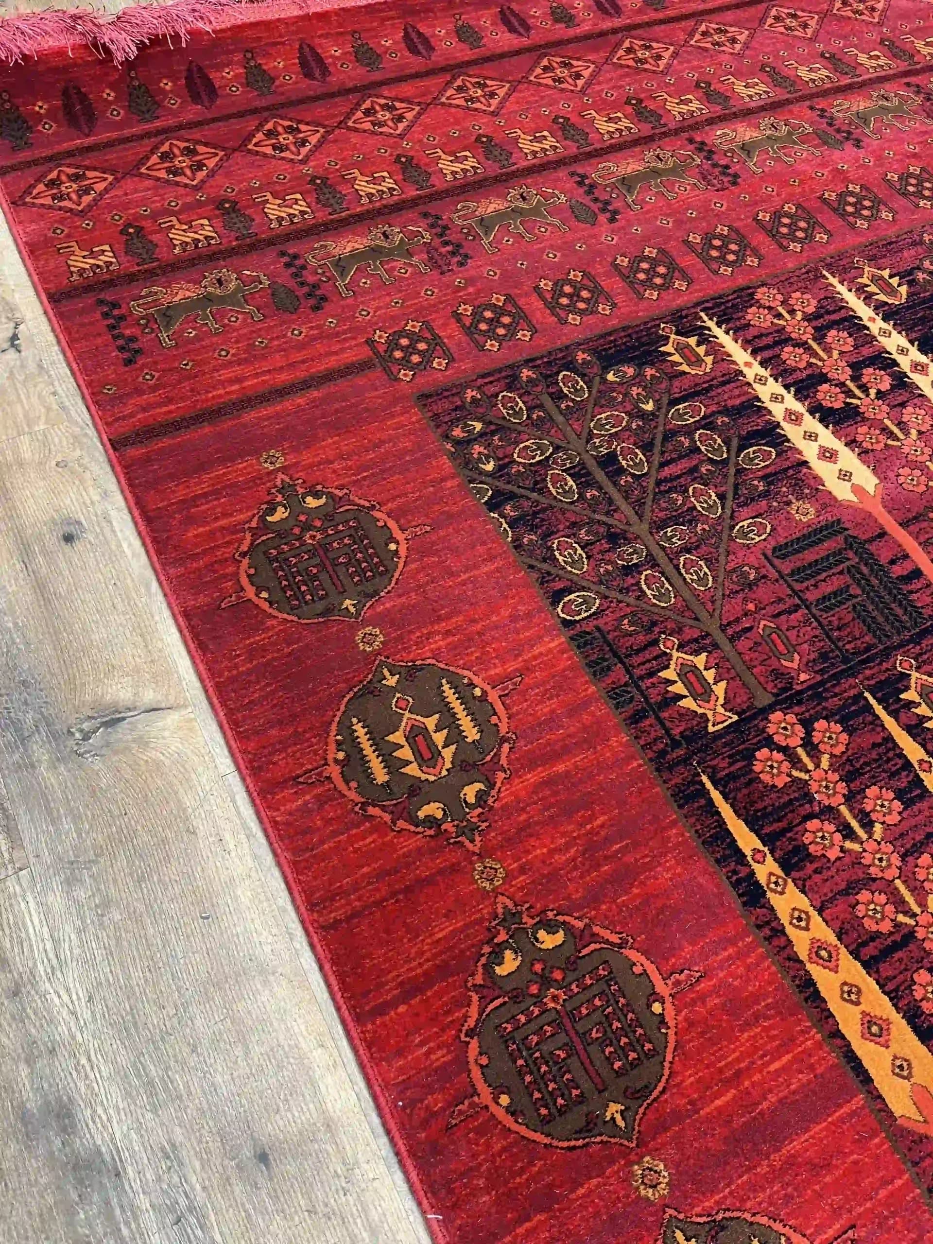 فرش طرح نقشه زرین14219 — تصویر ۴
