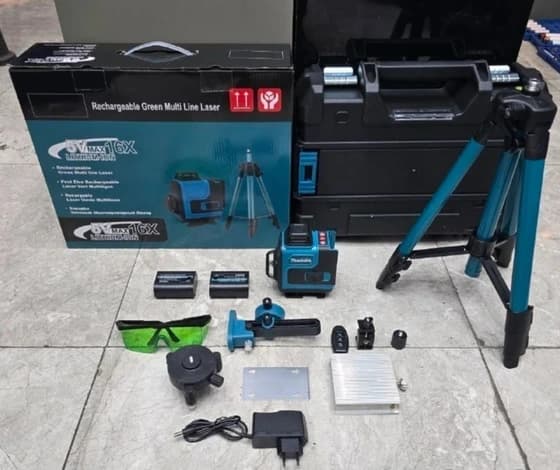 تراز لیزری ماکیتا مدل M5150 ۴ بعدی ۱۶ خط — تصویر ۳