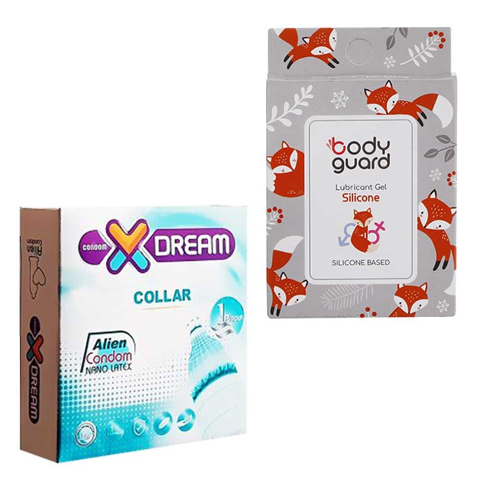 کاندوم فضایی طوقی ایکس دریم مدل Collar Condom + اشانتیون — تصویر ۲