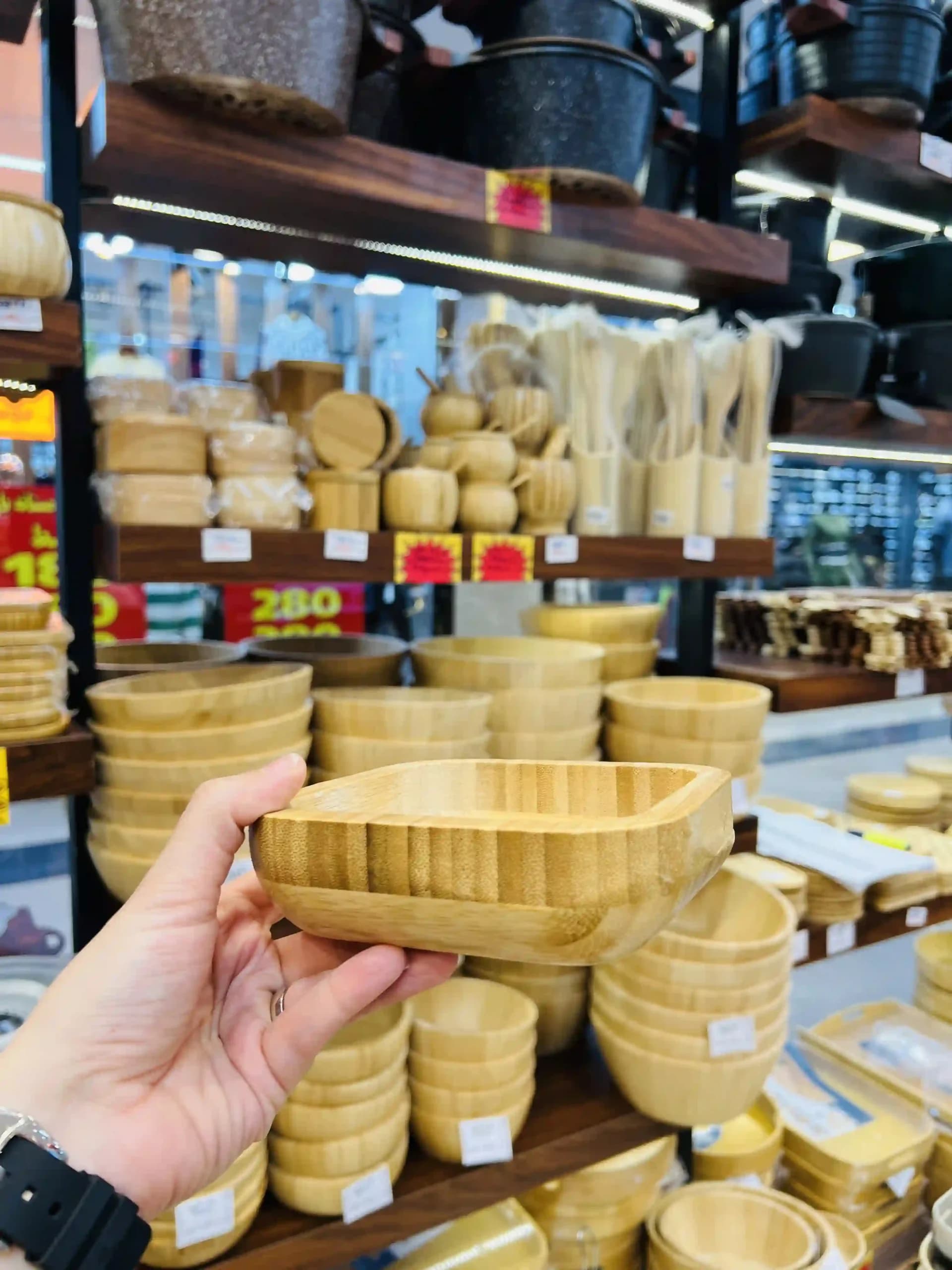 کاسه مربع بامبو کوچک BSI53 — تصویر ۵