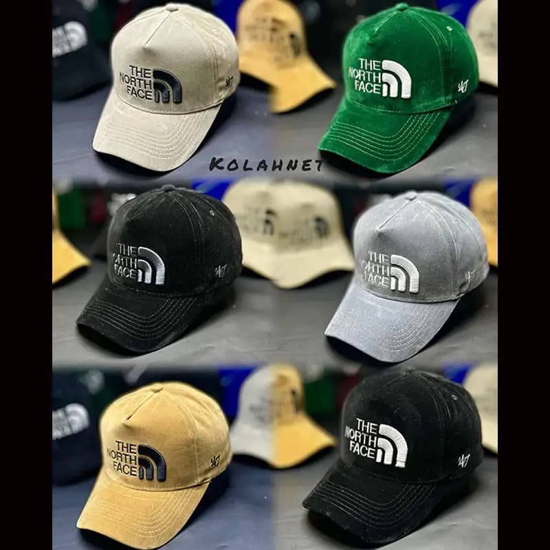 کلاه بیسبالی مخمل 47 طرح The North Face کد 6054 — تصویر ۱۰