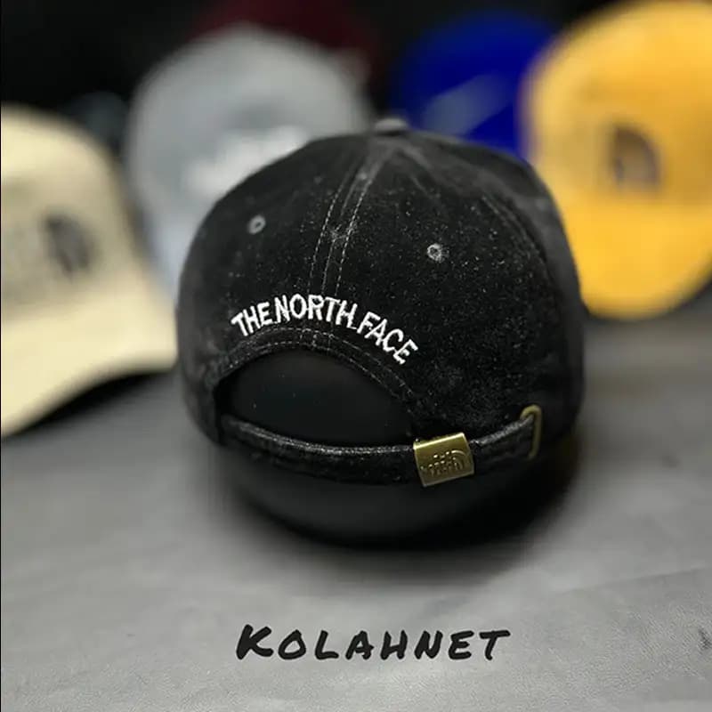 کلاه بیسبالی مخمل 47 طرح The North Face کد 6054 — تصویر ۳