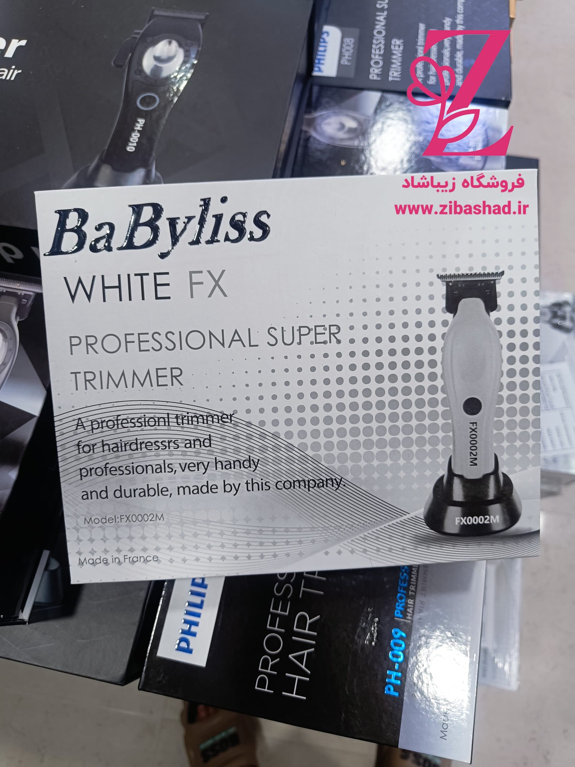 ماشین اصلاح خط زن وصفر زن حرفه ای بابلیس مدلFX0002M زیبا شاد — تصویر ۴