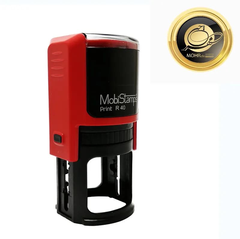 مهر اتوماتیک دایره موبی Mobi RC40