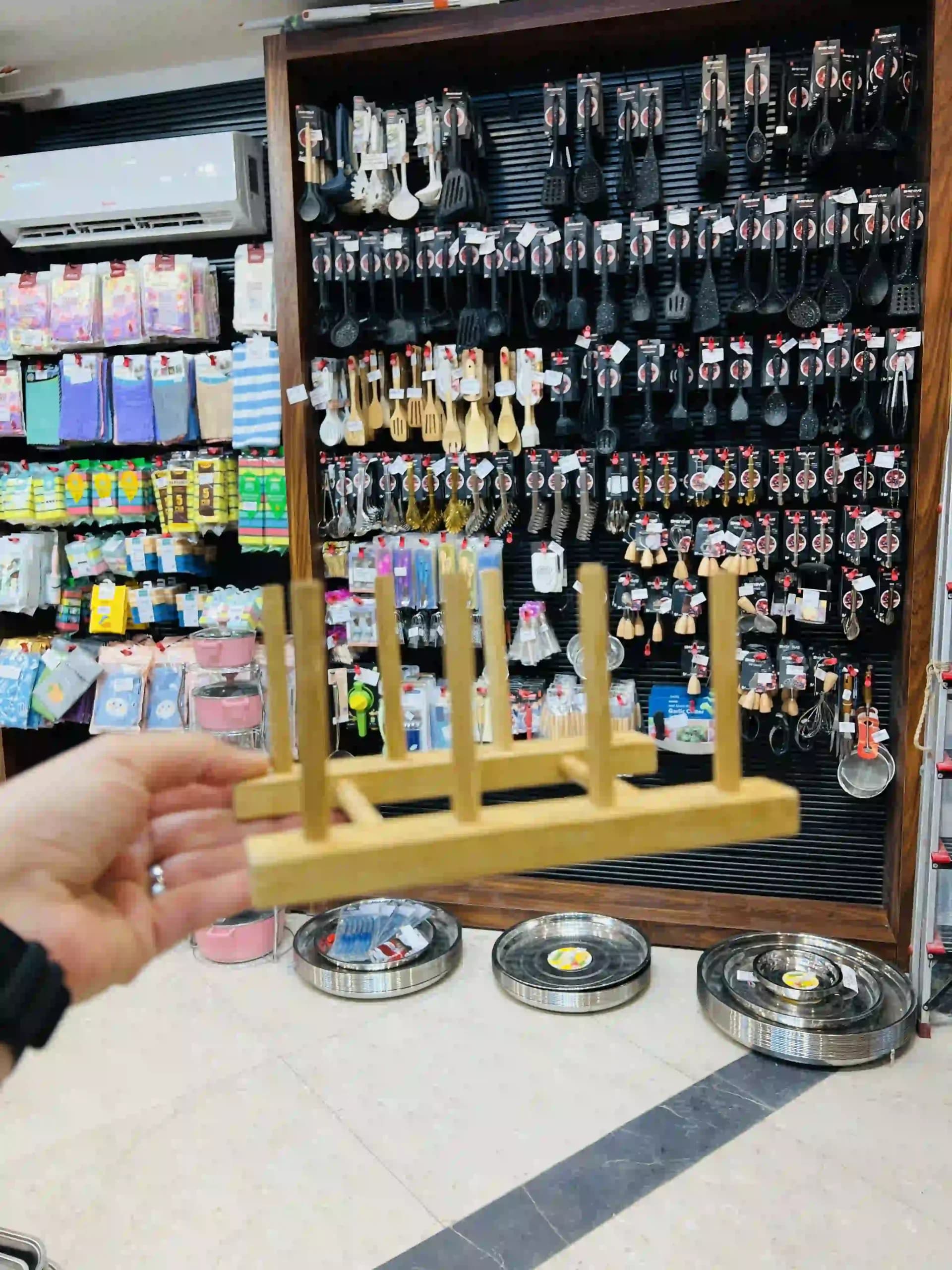 استند ظرف چوبی بامبو bm42 — تصویر ۴