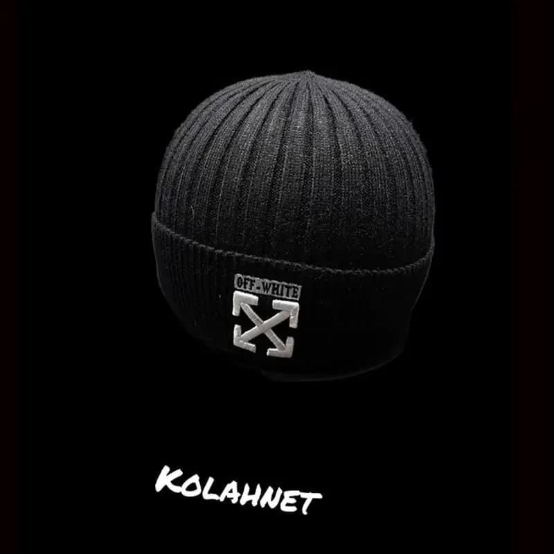کلاه بافت Off-White کد 6004 — تصویر ۸