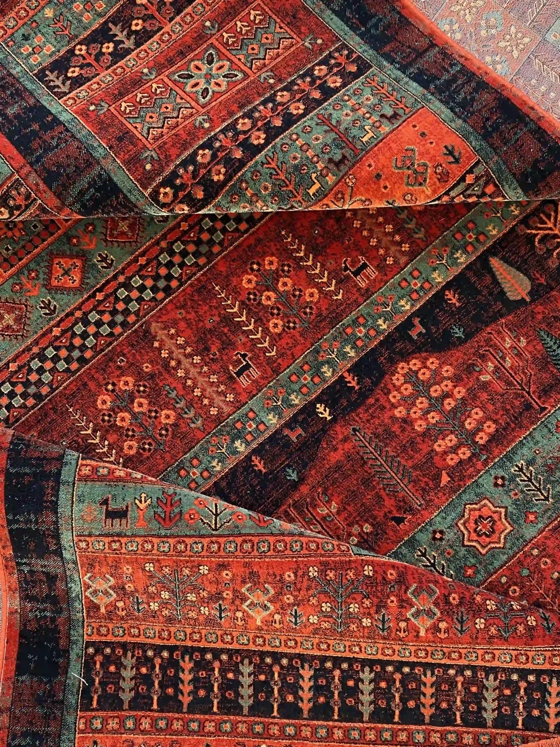 فرش کتیبه لاکی مدل HM5107a — تصویر ۳