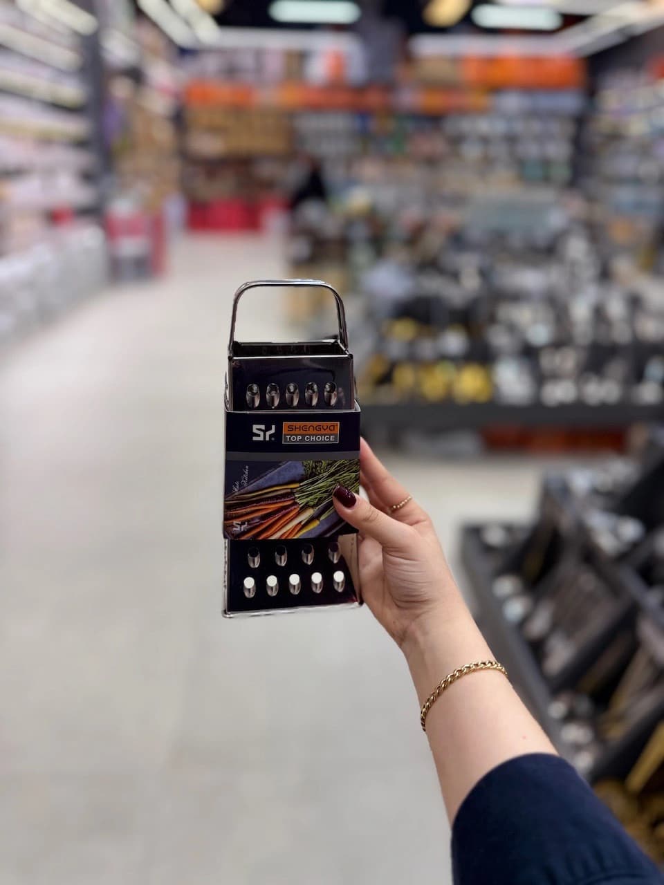 رنده تمام استیل متوسط شنگیا H0581 — تصویر ۵
