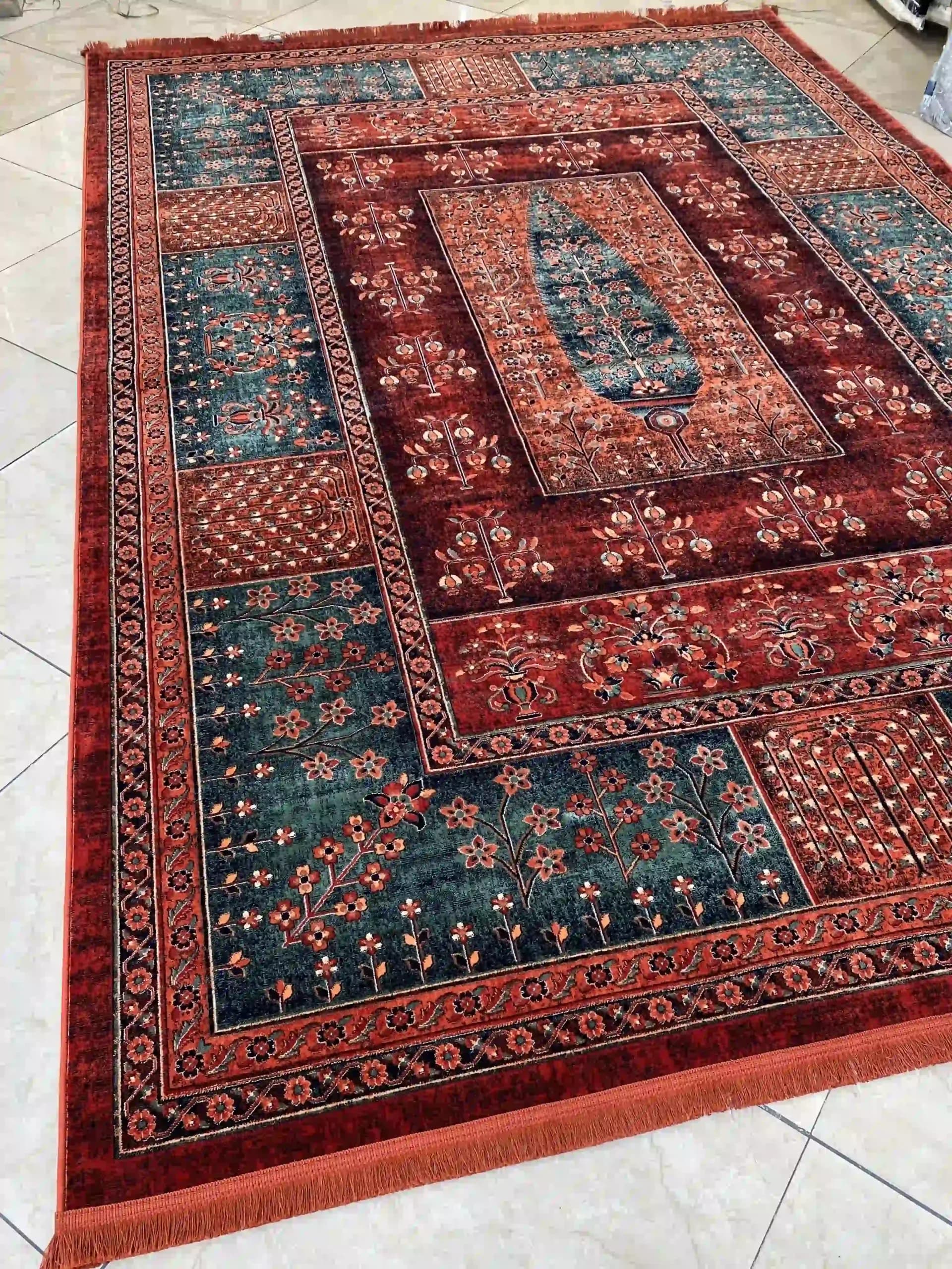 فرش درخت زندگی لاکی مدل HM5106a — تصویر ۳