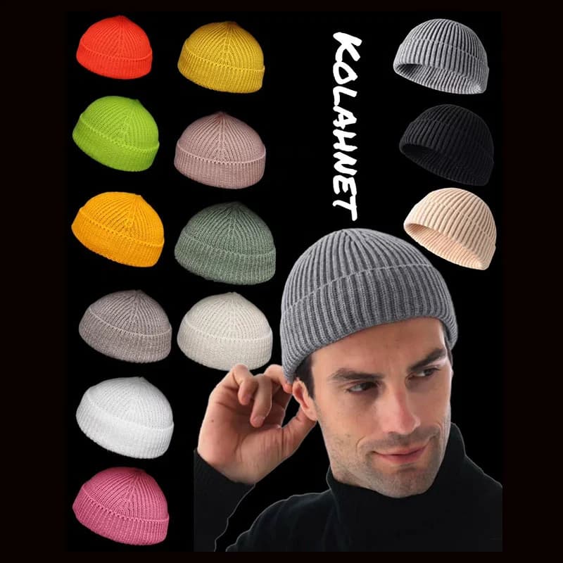 کلاه لئونی بافت کبریتی کد 5982
