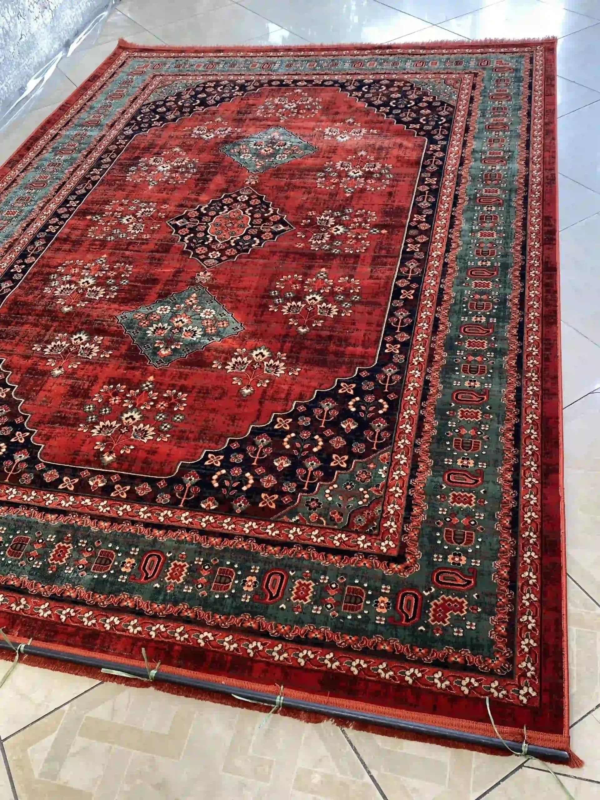 فرش طرح سه ترنج لاکی مدل HM5103a — تصویر ۴