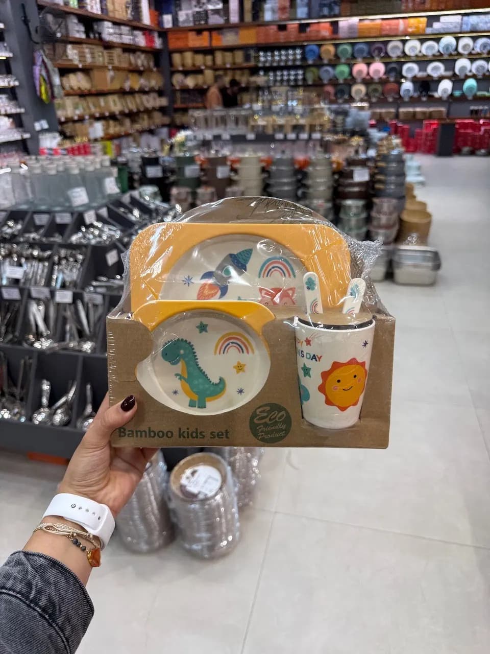 ست کودک فیبر بامبو K0376 — تصویر ۶