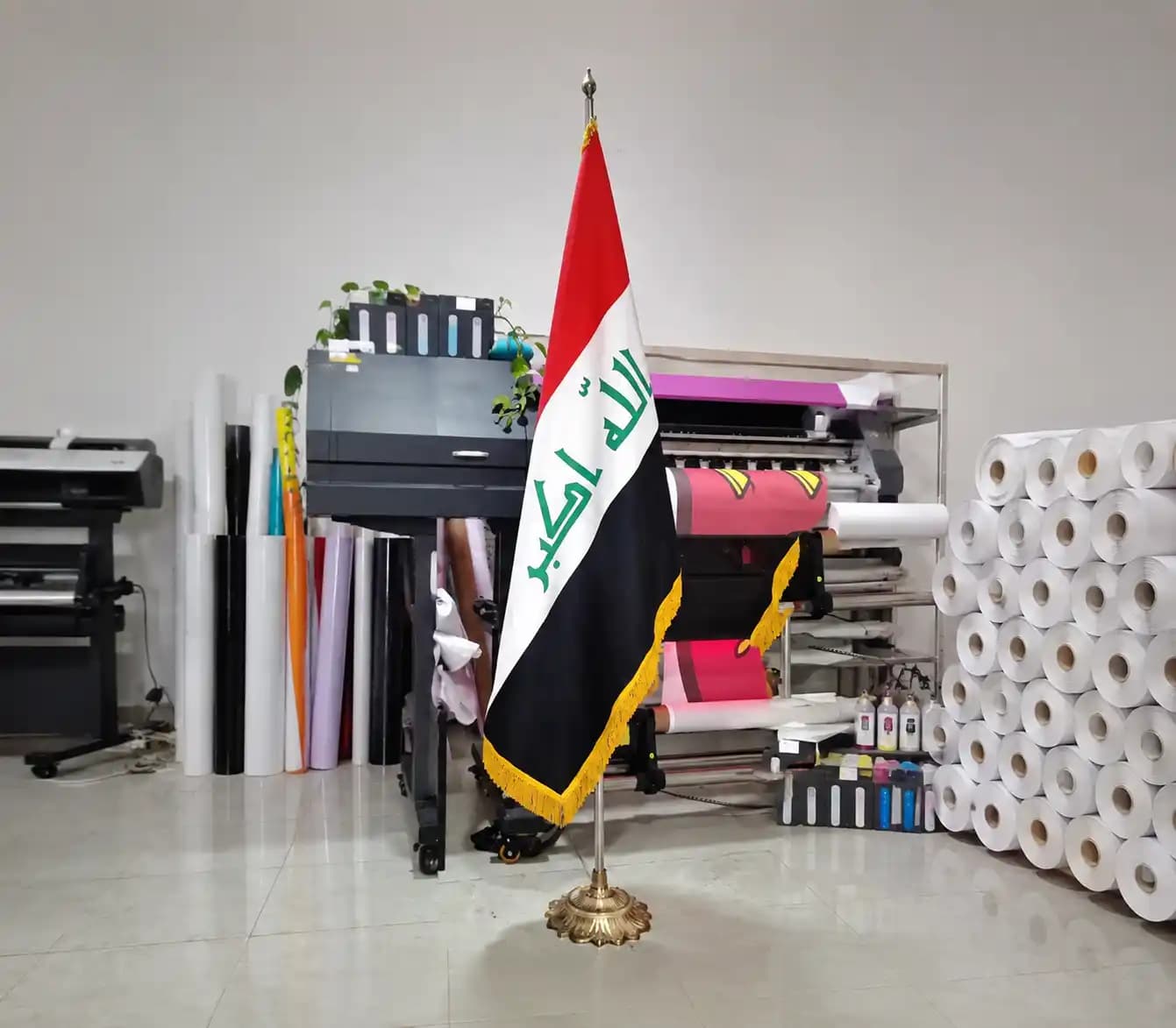 پرچم تشریفات مخمل — تصویر ۴