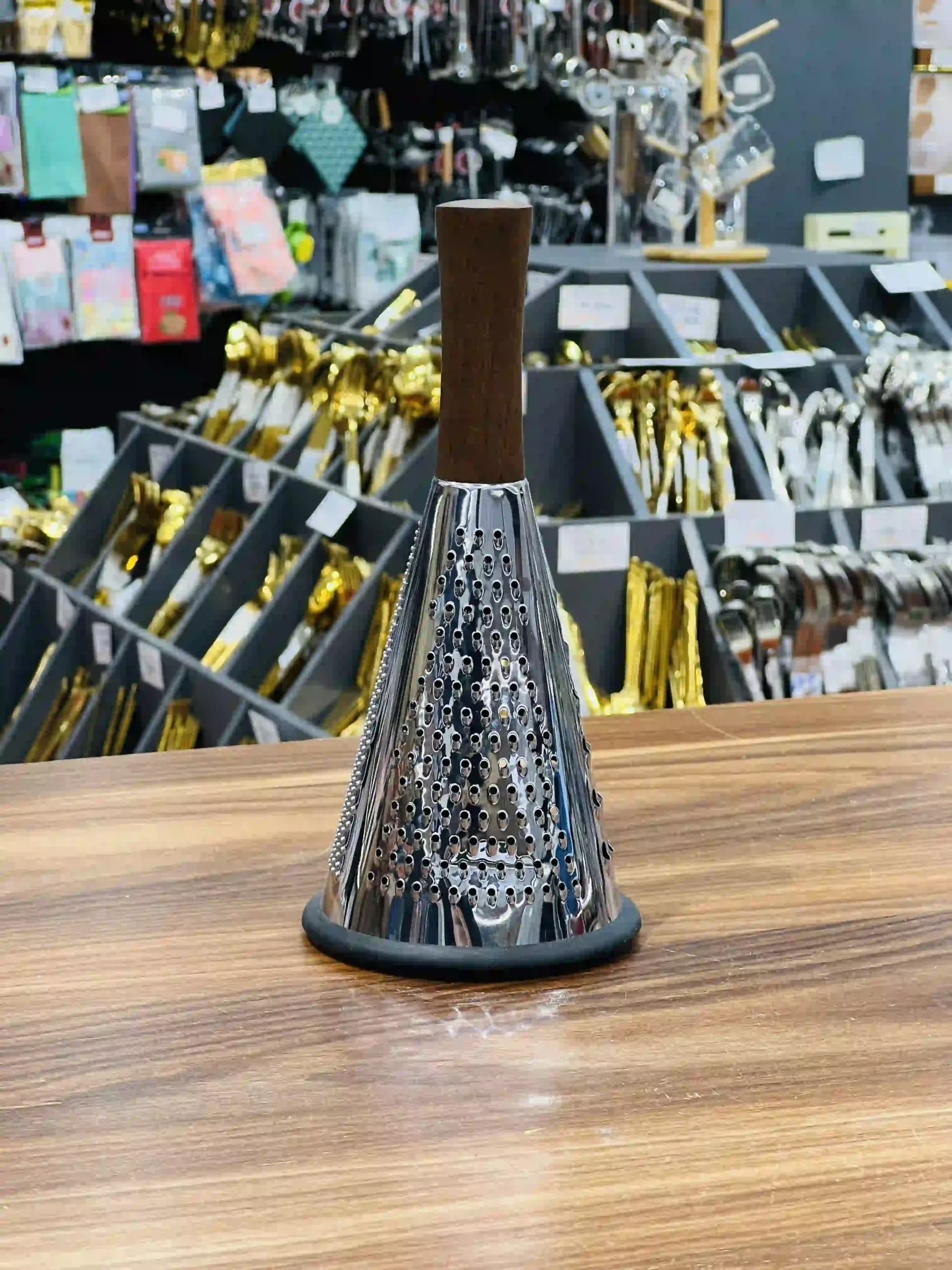 رنده استیل دسته چوب کوچک برند شنگیا H0528 — تصویر ۸