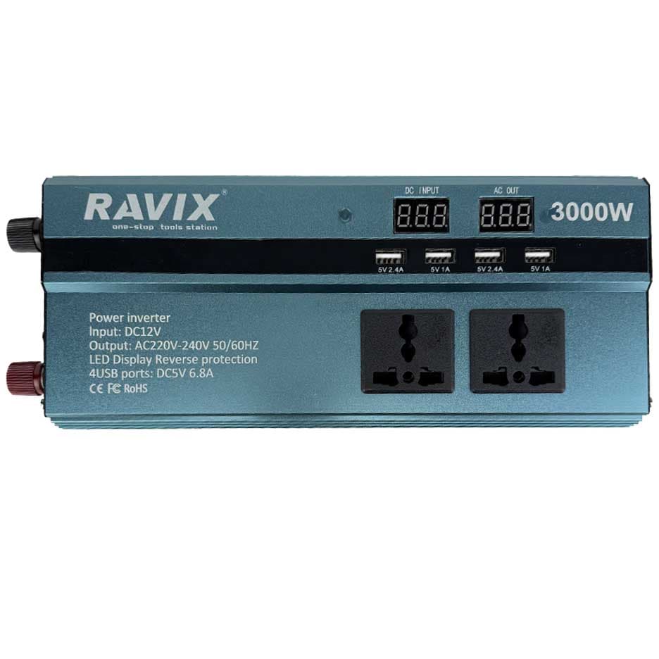 مبدل برق 3000 وات راویکس مدل RX-3000W — تصویر ۱۰