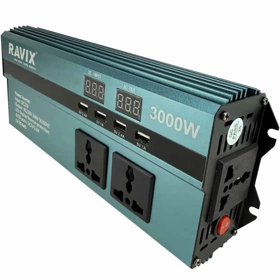 مبدل برق 3000 وات راویکس مدل RX-3000W