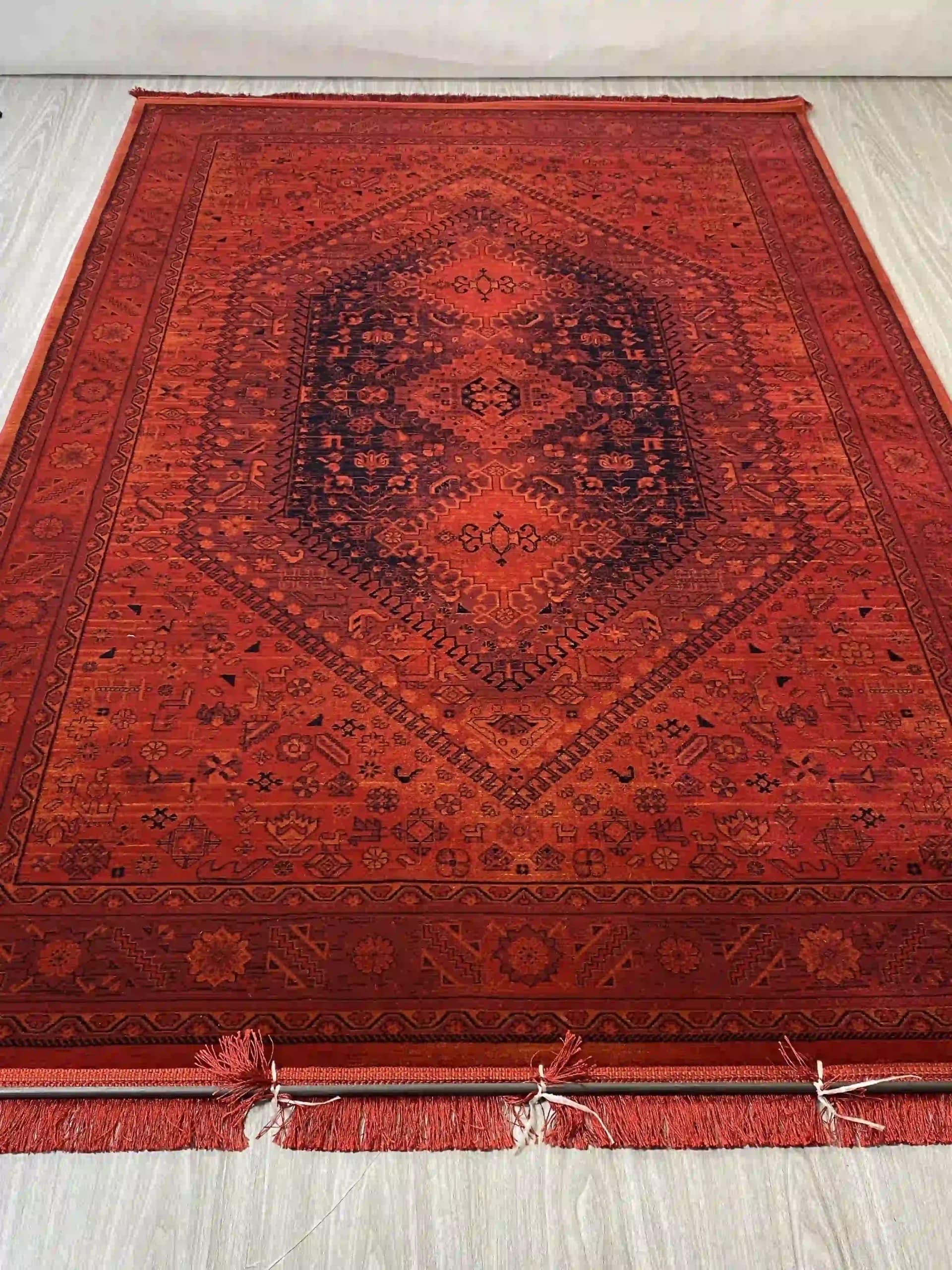فرش سنتی مدل لاکی سه ترنج14241 — تصویر ۷