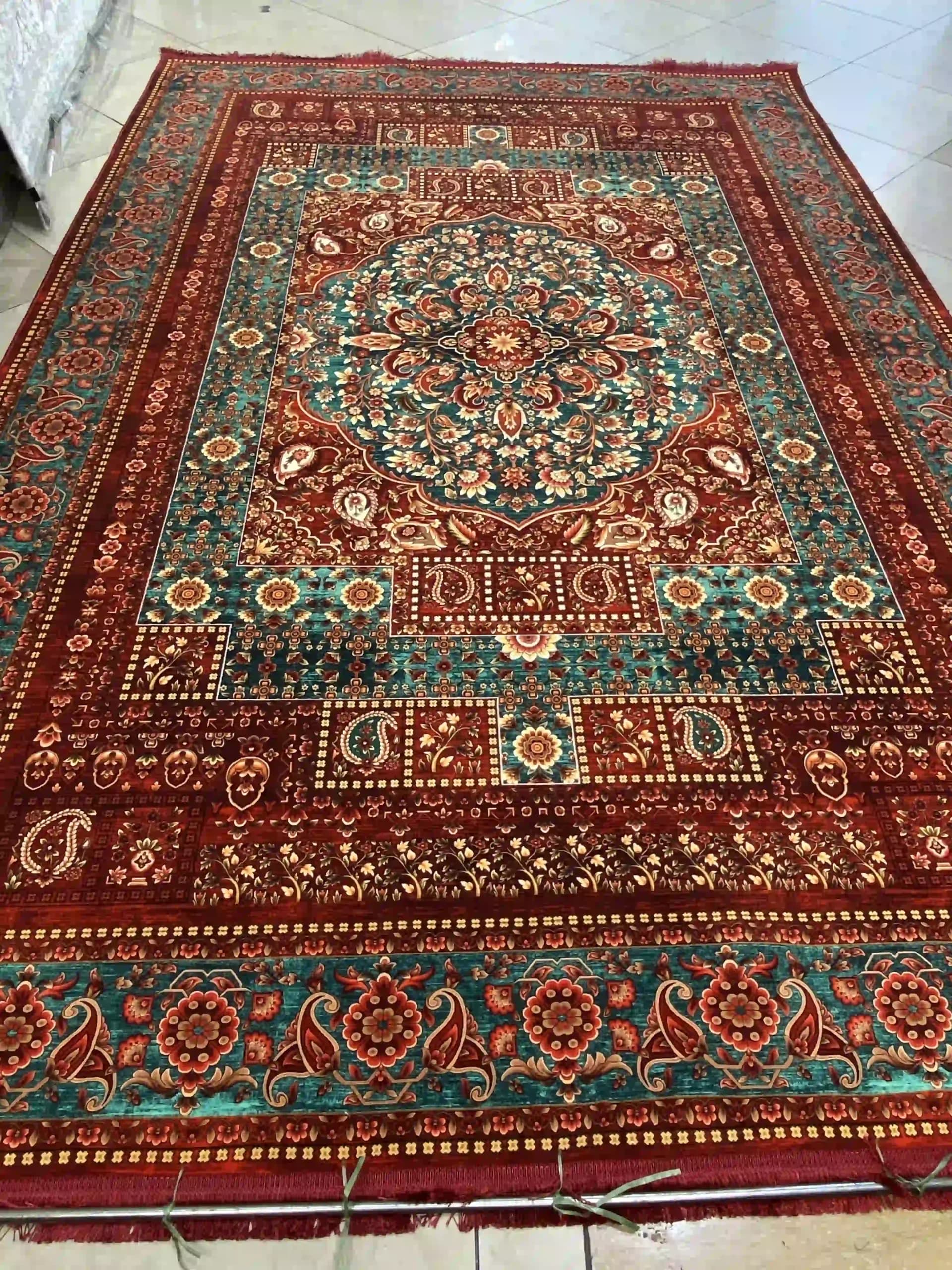 فرش vip طرح قجری کد1025 — تصویر ۲