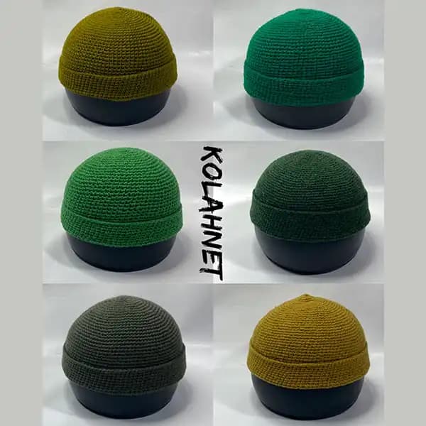 کلاه لئونی بافت رنگی کد 5840 — تصویر ۱۱