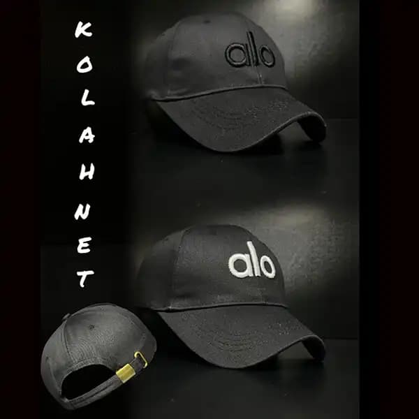 کلاه بیسبالی کتان alo کد 5838 — تصویر ۵