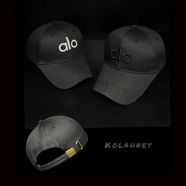 کلاه بیسبالی کتان alo کد 5838 — تصویر ۳
