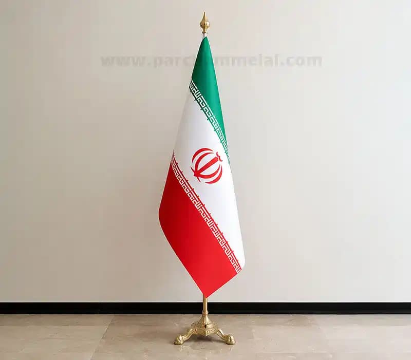 پرچم تشریفات ایران لمینتی — تصویر ۲