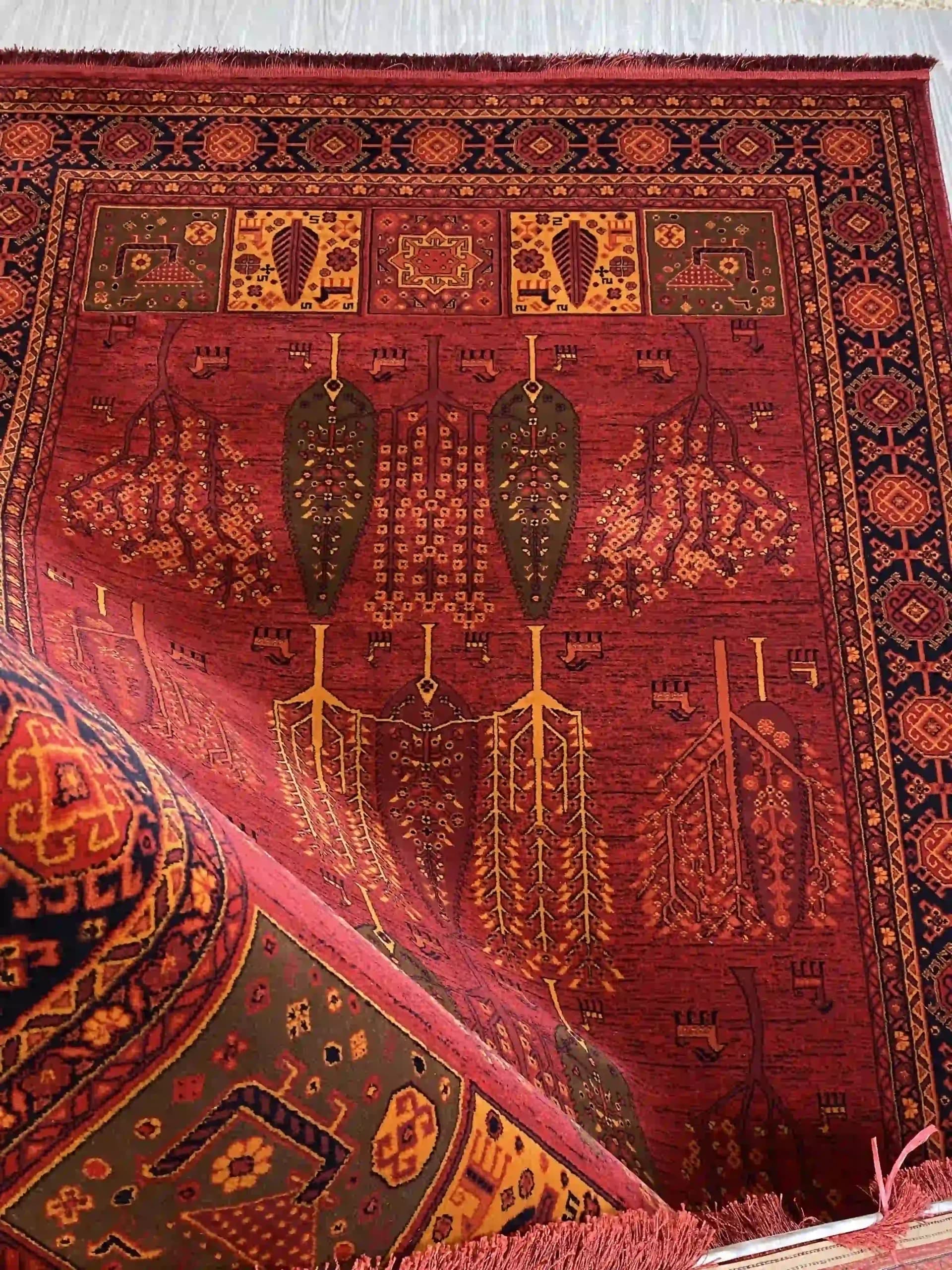فرش سنتی مدل درختی لاکی 212.3 — تصویر ۶
