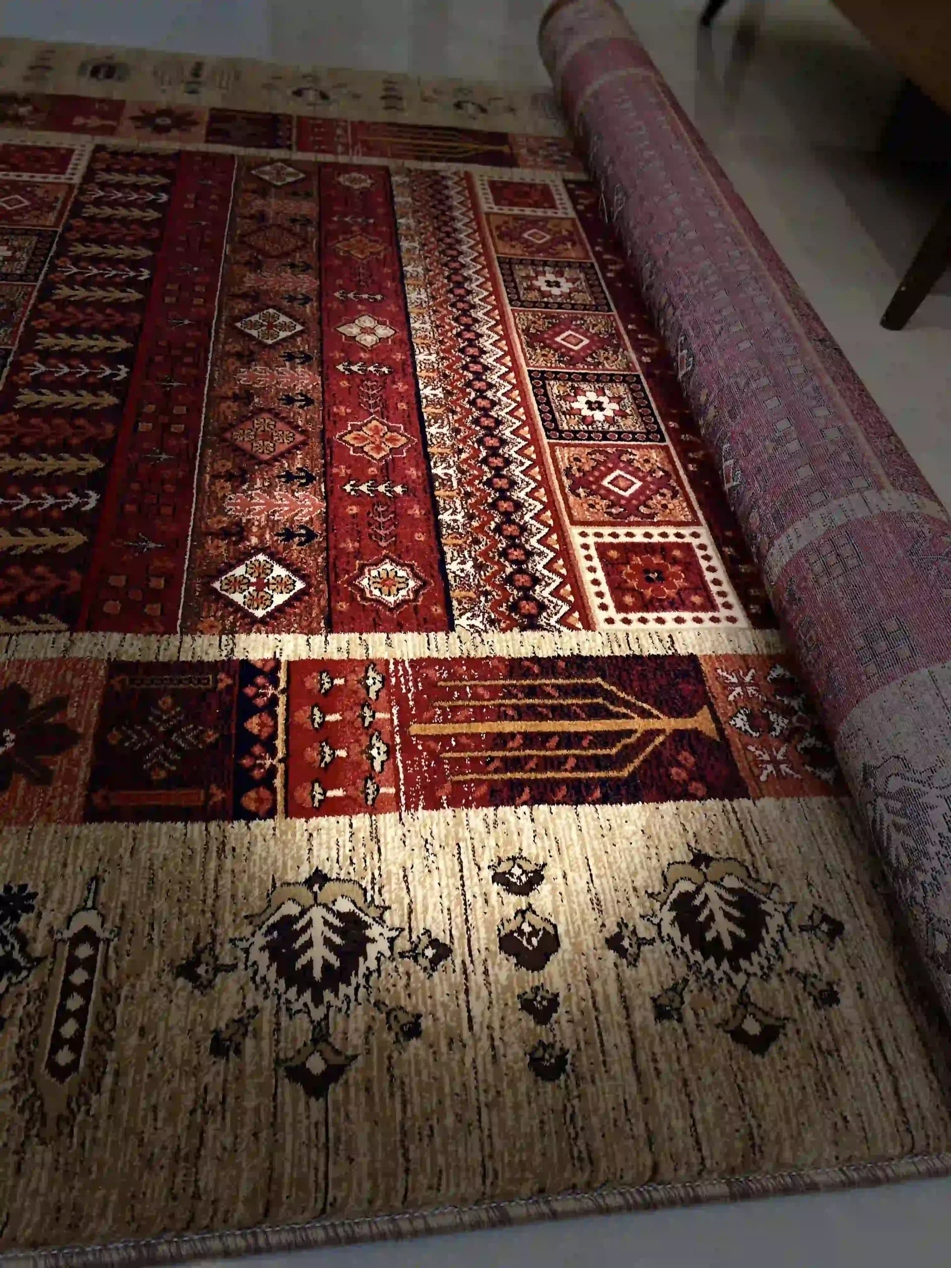 فرش سنتی مدل درختی نسکا فه ای430.1 — تصویر ۹