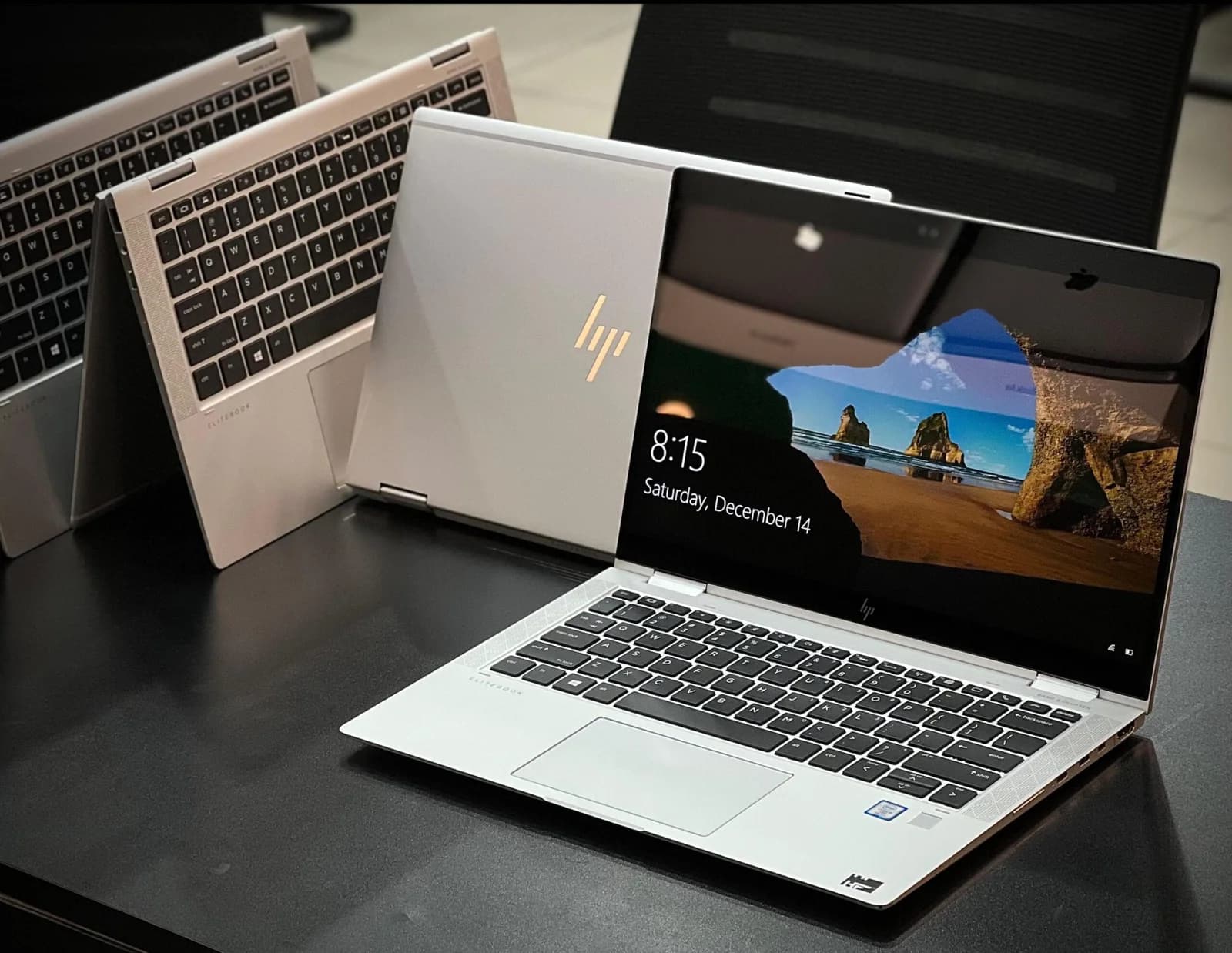 لپ تاپ اچ‌پی ELITEBOOK 1030 G4 X360 TOUCHبا پردازنده Core i5 8265U رم 8 گیگابایت حافظه داخلی 512 ssd گرافیک INTEL لپ تاپ 13.3 اینچی — تصویر ۱۰