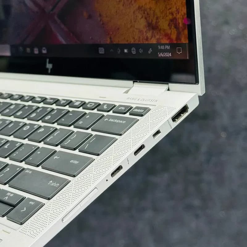لپ تاپ اچ‌پی ELITEBOOK 1030 G4 X360 TOUCHبا پردازنده Core i5 8265U رم 8 گیگابایت حافظه داخلی 512 ssd گرافیک INTEL لپ تاپ 13.3 اینچی — تصویر ۳