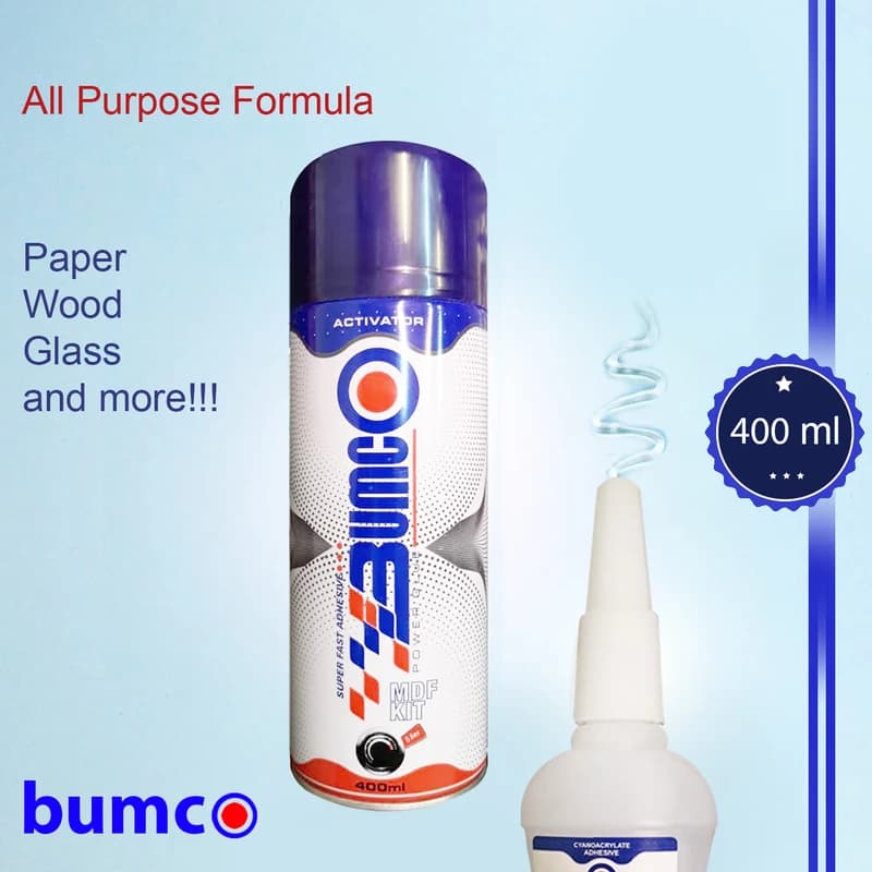 چسب 123 بومکو BUMCO حجم 400 میلی لیتر — تصویر ۲