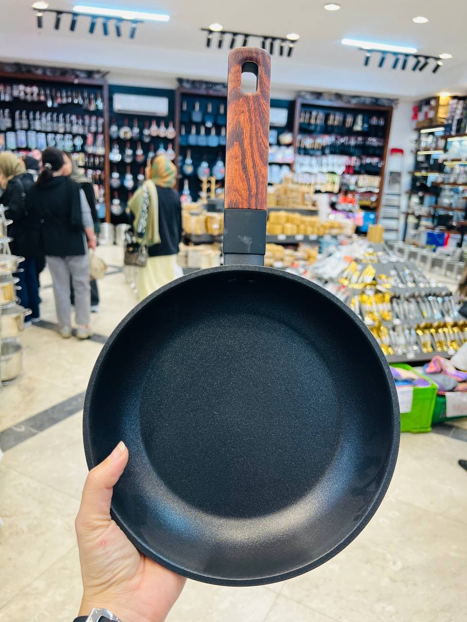 تابه گرانیت تک دسته وارداتی 1141-22 — تصویر ۹