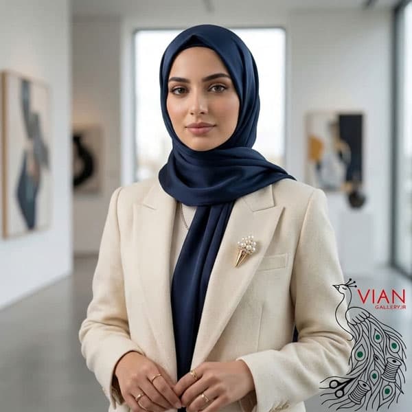 گل سینه فلزی کد 2026 — تصویر ۴