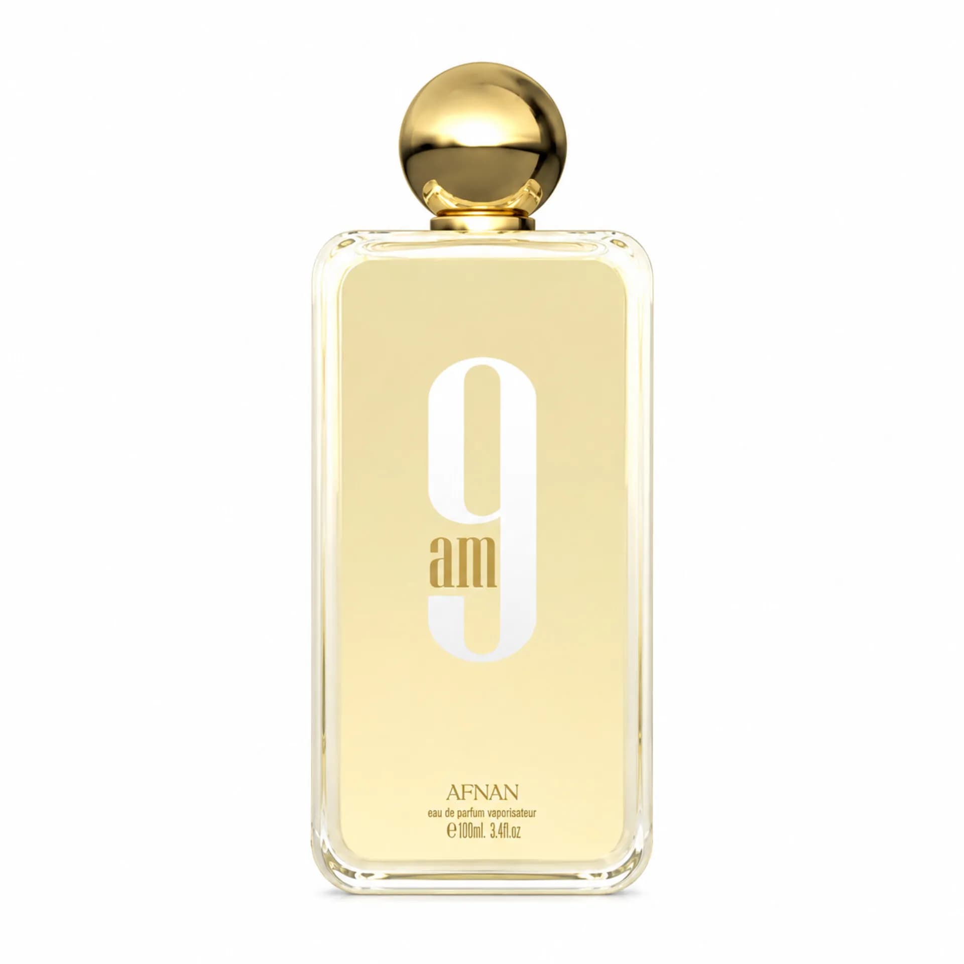 عطر ادکلن افنان 9 ای ام طلایی 100 میل | Afnan 9 AM ادوپرفیوم یونیسکس