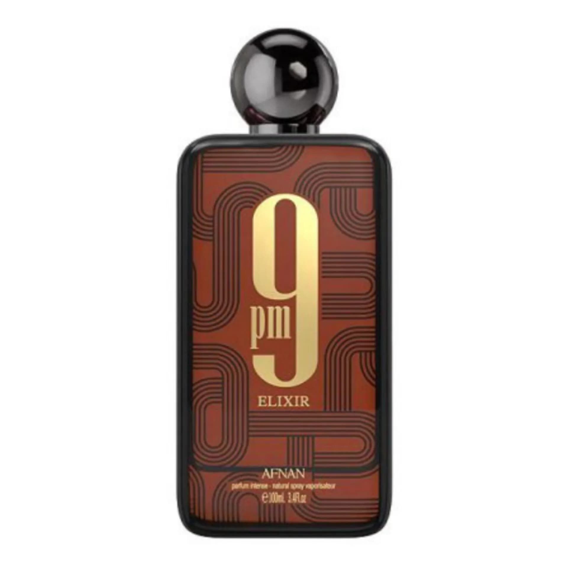 عطر ادکلن افنان 9 پی ام الکسیر 100 میل | Afnan 9 PM Elixir Extrait de Parfum